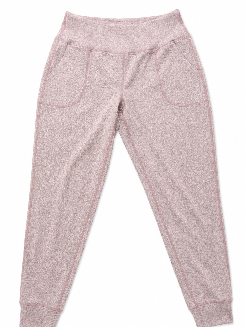 Athleta Heathered Mauve Jogger Leggings Womens‎ Yoga Lounge Athletic Pants XS